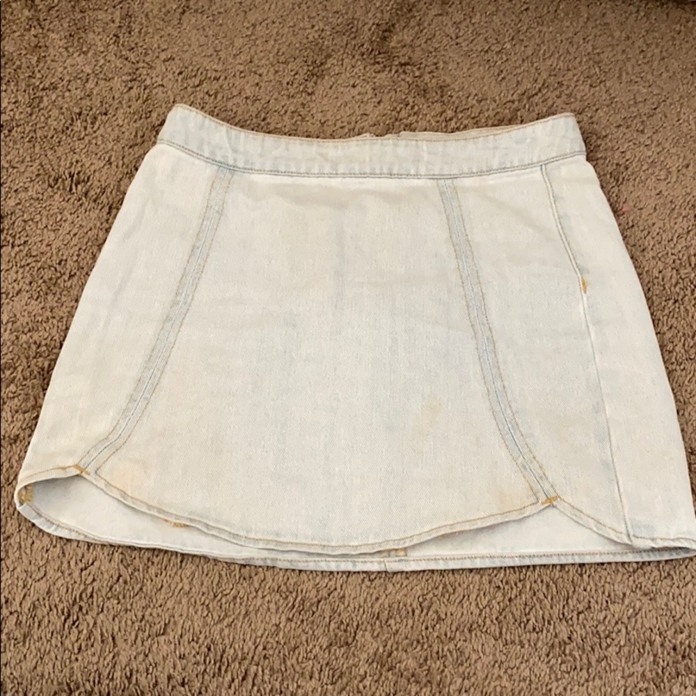 PacSun jean skirt
